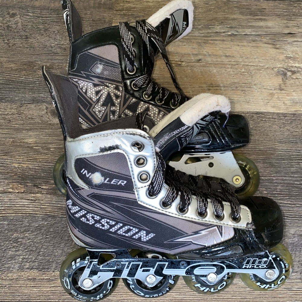 Youth Mission Inhaler hockey skates SZ 4y ( US 5 shoe)